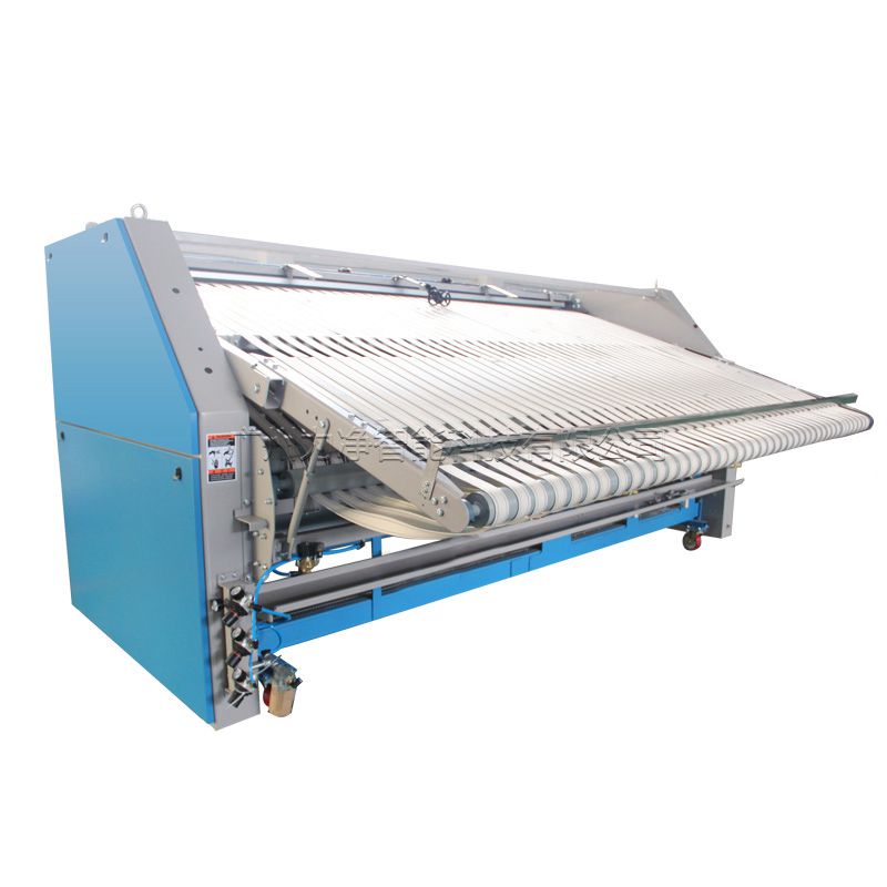 高速五折折叠机在洗衣房中的作用